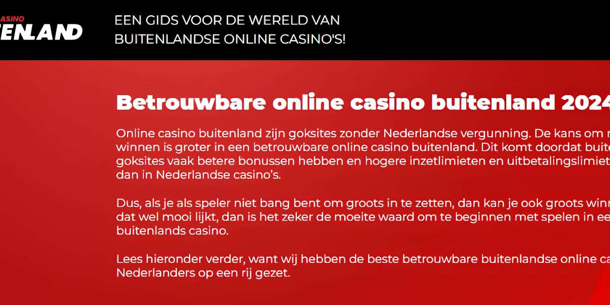 Spelen bij Buitenlandse Online Casino's: Hoe Kies Je de Beste en Veilste Opties?