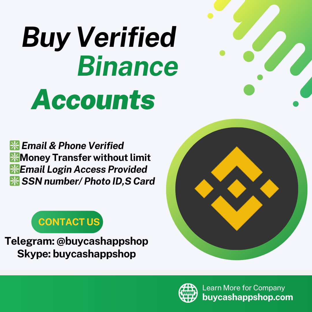 Buy Verified Binance Accounts - Buy Cash App Shop