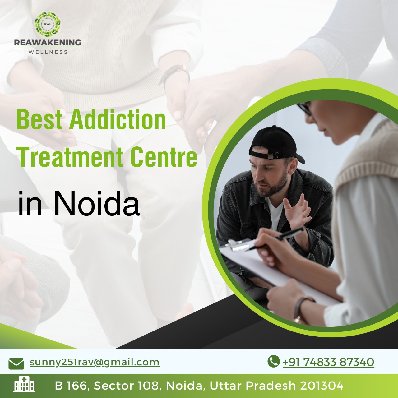 Best addiction treatment center in Noida | Rwf Noida