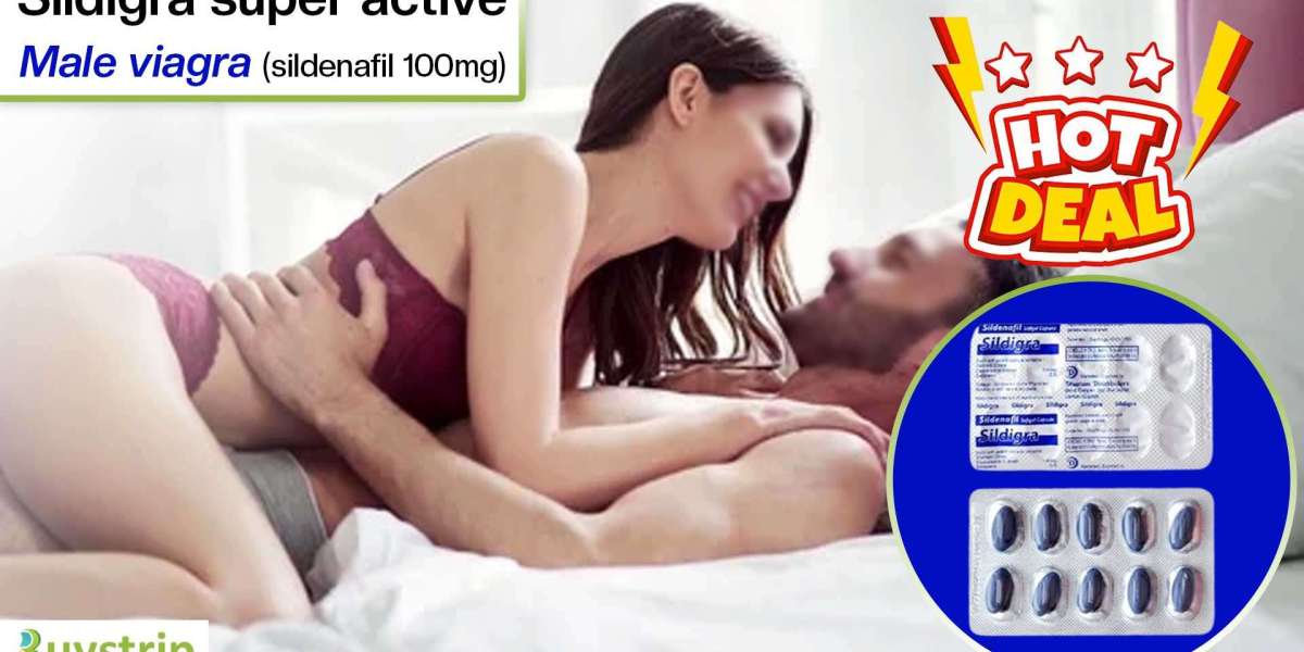 Sildigra Super Active Enhances Erectile Function with Sildenafil Citrate 100mg