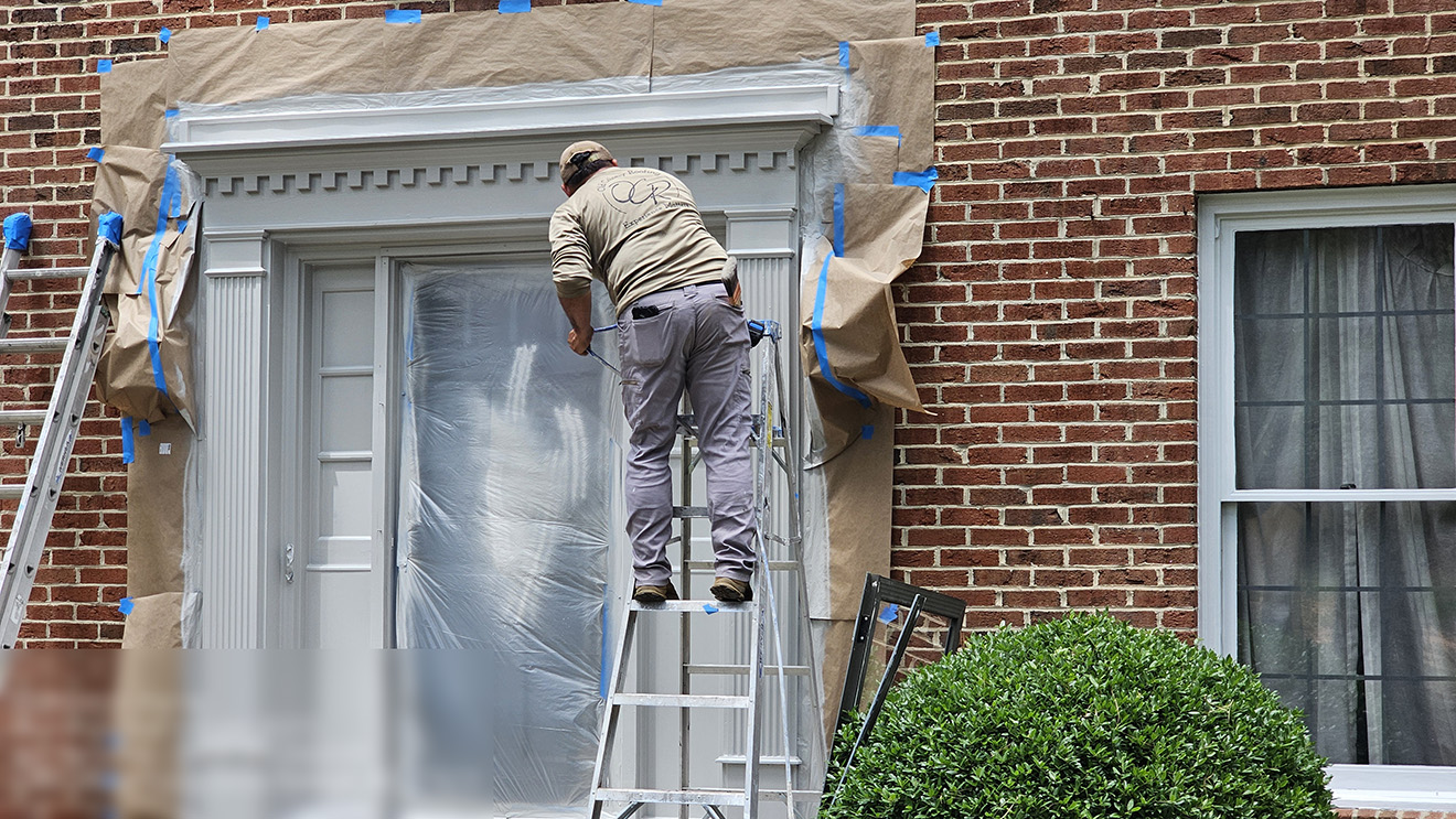 Exterior Home Painting Services in Raleigh NC - Old Colony Roofing & Construction