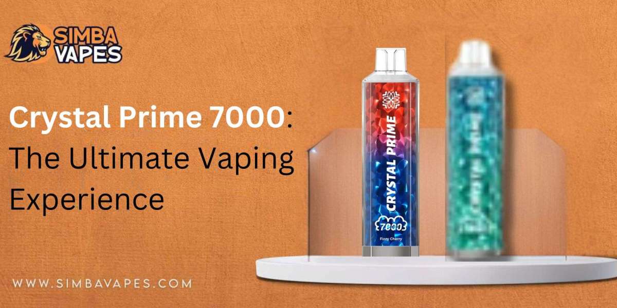 Crystal Prime 7000: The Ultimate Vaping Experience