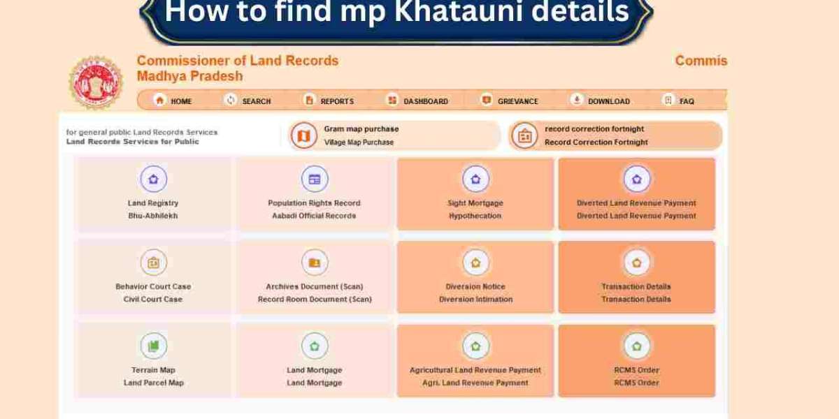 How to find mp Khatauni details