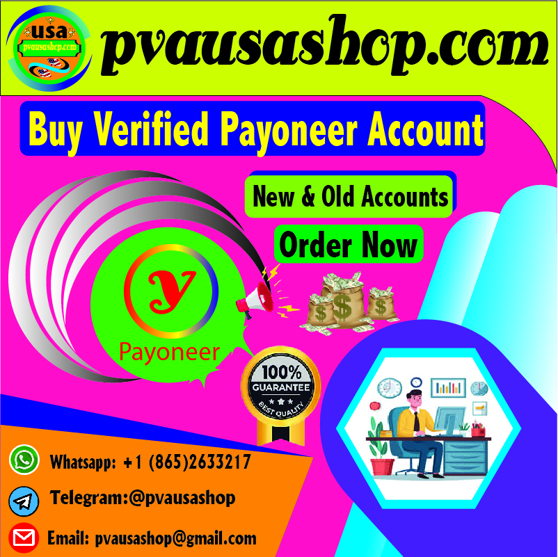 Buy Verified Payoneer Account USA,Verified Payoneer Account