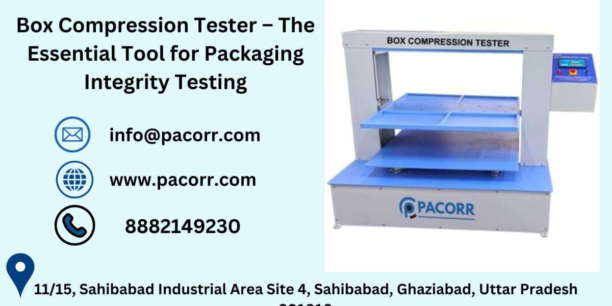 How Pacorr's Box Compression Tester Plays a Vital Role in Supply Chain Management