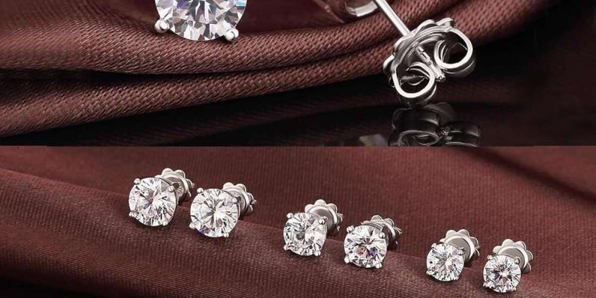 Beautiful 1 Ct Diamond Earrings – Ideal for Everyday Glam